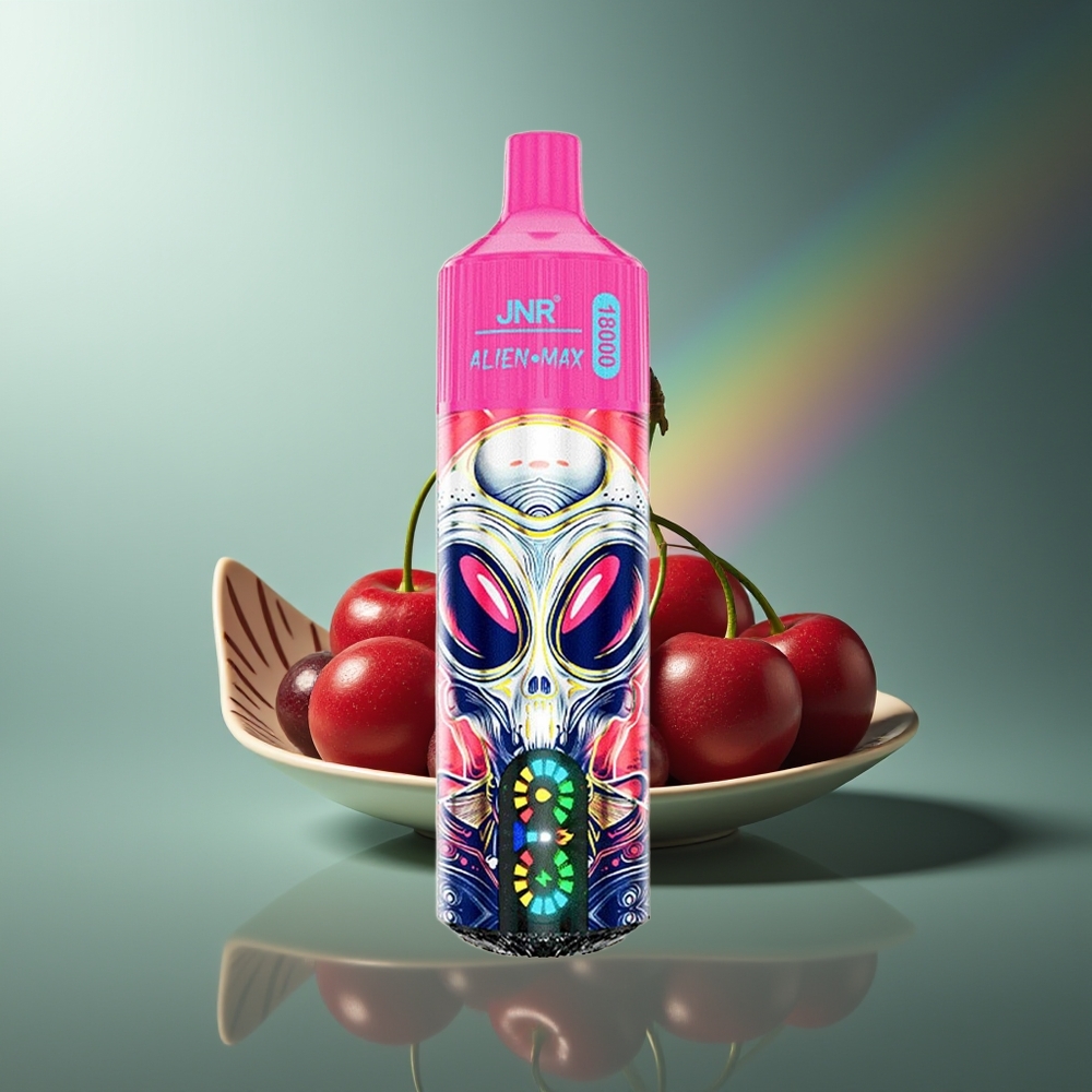 Wholesale Lithuania JNR Alien Max 18000 Puffs Vyšnių Uogų Dual Mesh Type-C