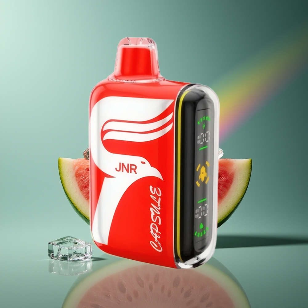 Wholesale Lithuania JNR Capsule 15000 Puffs 20ml Arbūzas Ledas Vienkartinės Elektroninės Cigaretės