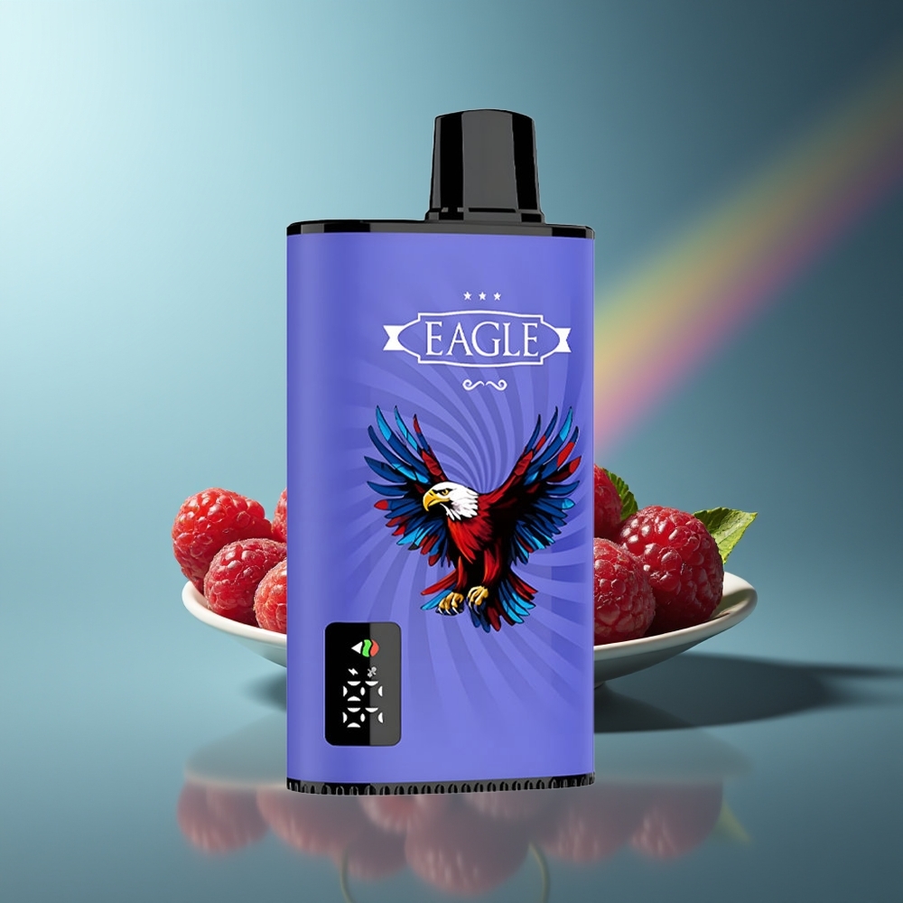 Wholesale Lithuania JNR EAGLE Smart 23000 Puffs Mėlynųjų Serbentų Vyšnių Vienkartinės Elektroninės Cigaretės su 25ml e-Skysčio ir 750mAh Baterija