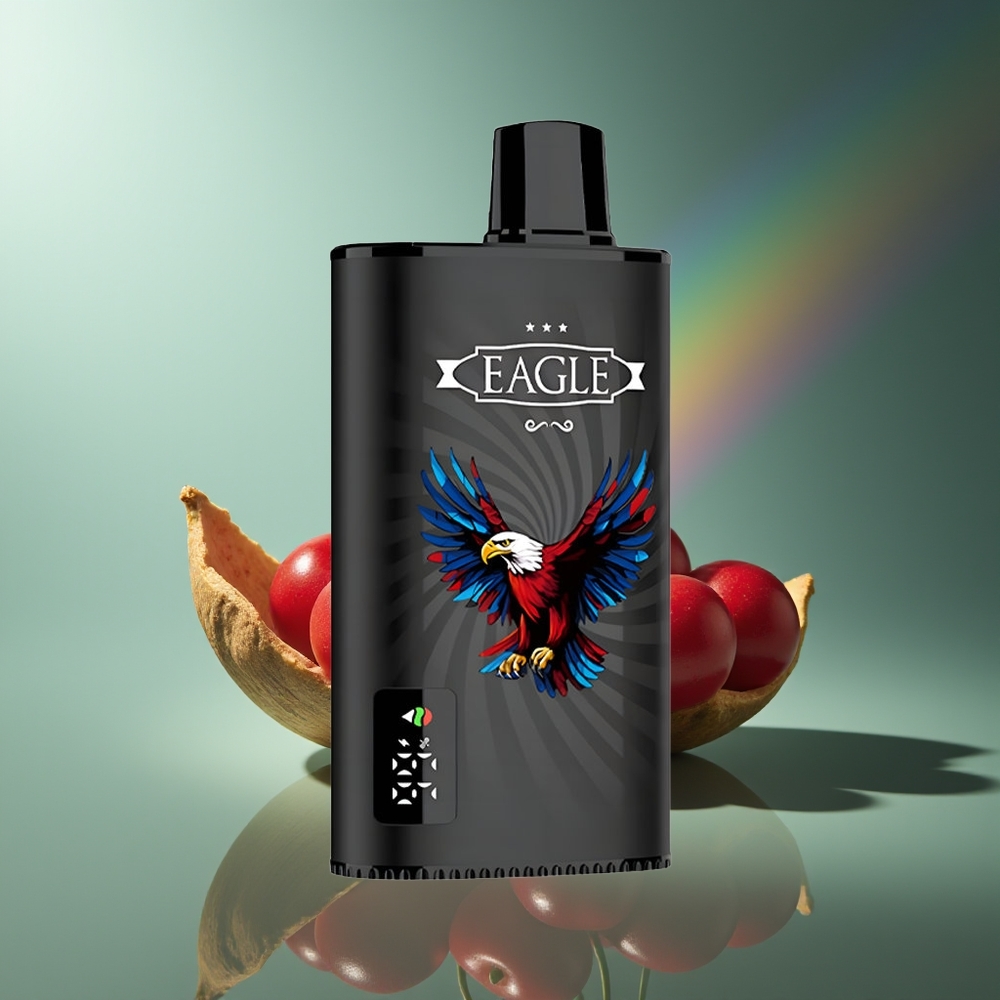 Wholesale Lithuania JNR EAGLE Smart 23000 Puffs Vyšnių Kola 1.0ohm Mesh Coil 25ml e-Liquid