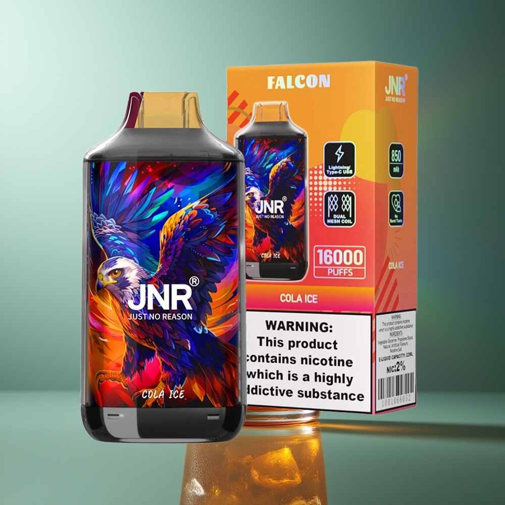 Wholesale Lithuania JNR Falcon 16000 Puffs 850 mAh Kola Ledas