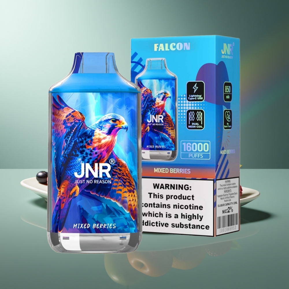 Wholesale Lithuania JNR Falcon 16000 Puffs 850 mAh Mišrios Uogos
