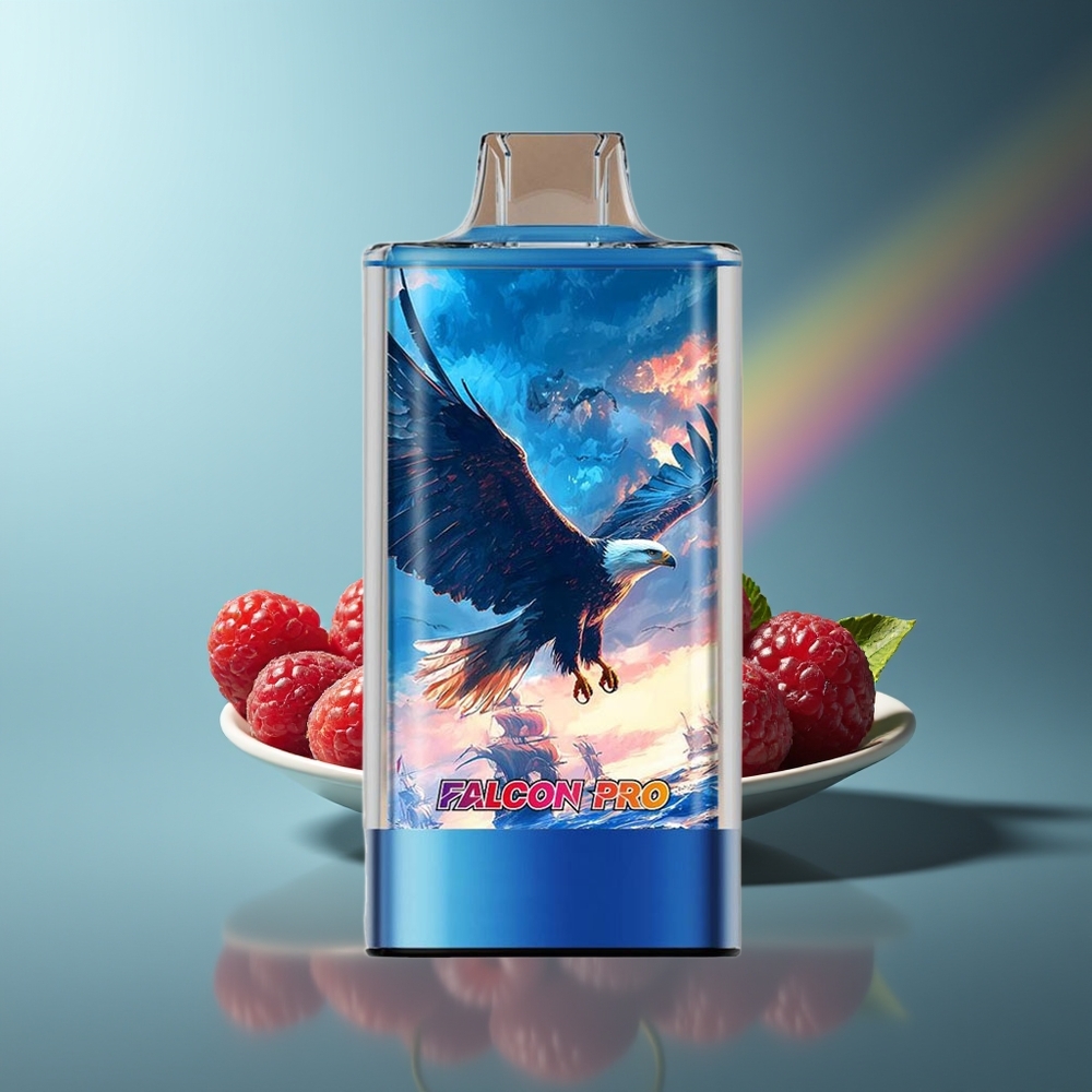 Wholesale Lithuania JNR Falcon Pro 28000 Mėlynųjų Aviečių Vyšnių 30ml 950mAh