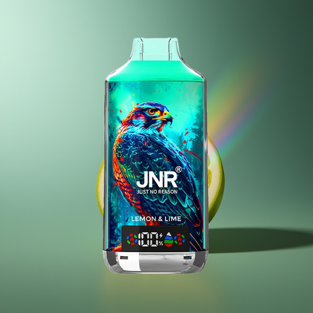 Wholesale Lithuania JNR Falcon X 18000 Puffs Citrinų Limetų Dual Mesh Coil & Dual Core