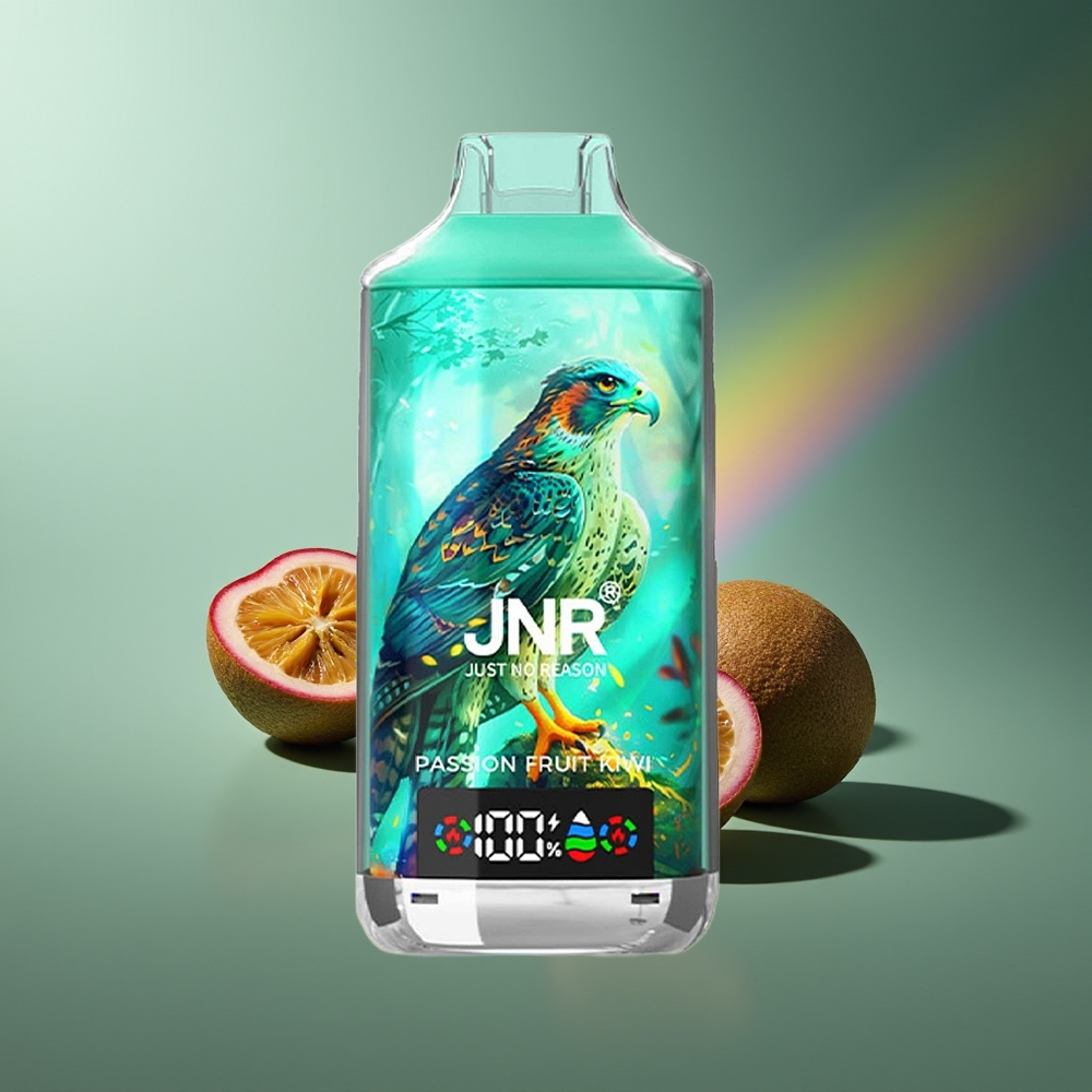 Wholesale Lithuania JNR Falcon X 18000 Puffs Pasiflora Kiwi Dual Mesh Coil Type-C