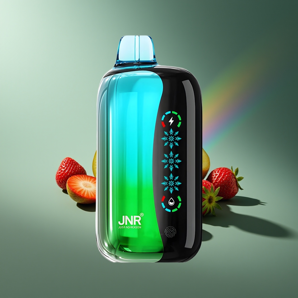 Wholesale Lithuania JNR Flex Ice 21000 Puffs Šaltkalvių ir Kiwi Vienkartinės Elektroninės Cigaretės Adjustable Airflow Type-C Charging