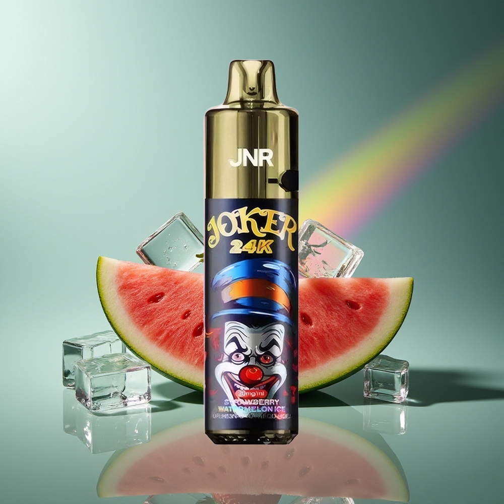 Wholesale Lithuania JNR Joker 24000 Puffų Braškės Arbūzas Ledas 2% nikotino 800mAh