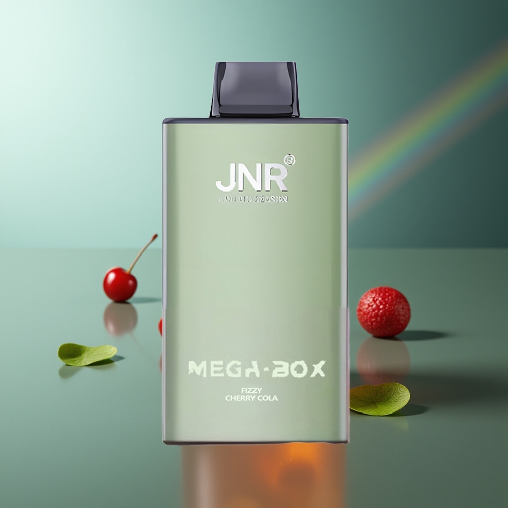 Wholesale Lithuania JNR Mega Box 25000 Pūkštelių 2% Nikotino Fizzy Vyšnių Kola Vienkartinės Elektroninės Cigaretės