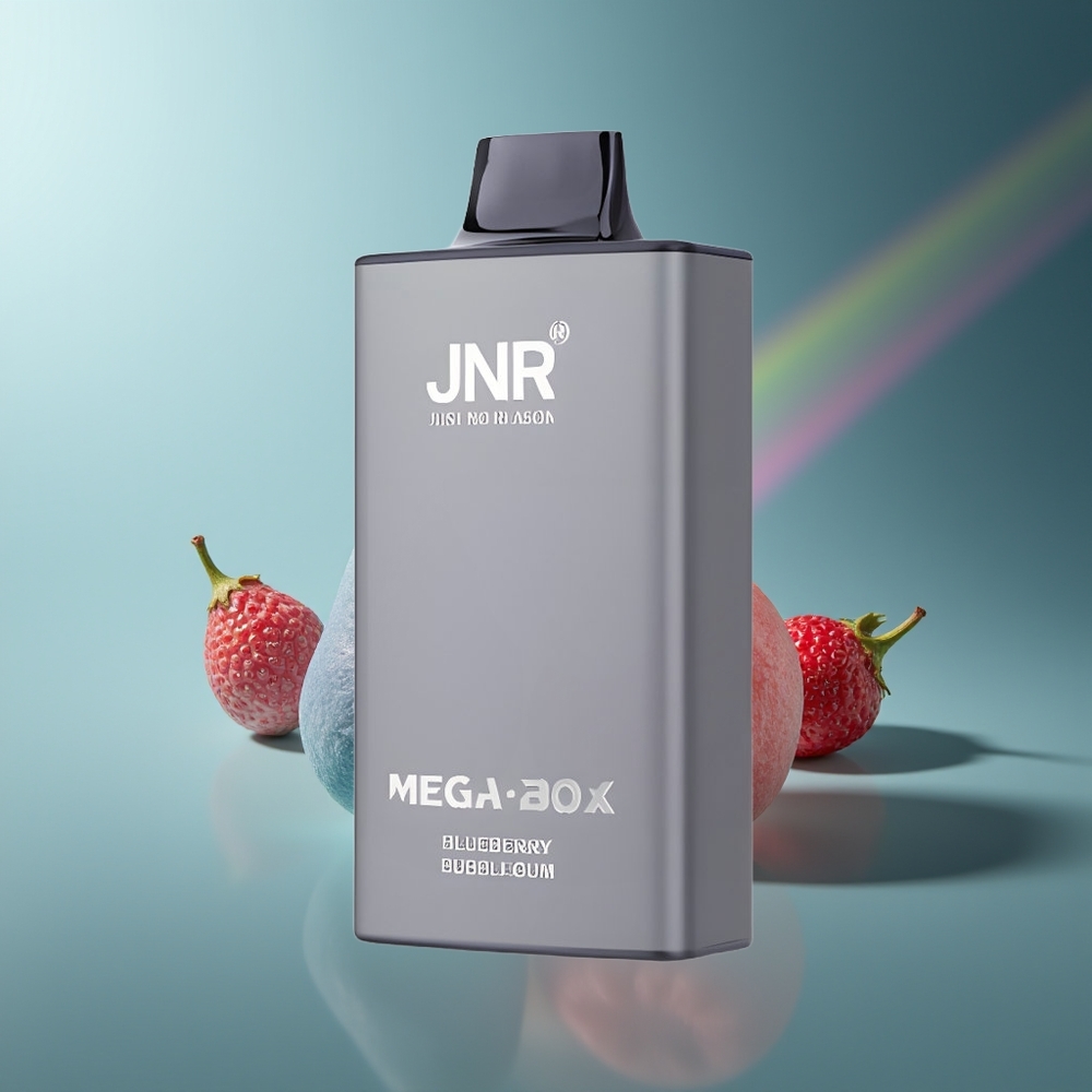 Wholesale Lithuania JNR Mega Box 25000 Puffs 850mAh Mėlynųjų Uogų Kramtomoji Guma Vienkartinės Elektroninės Cigaretės