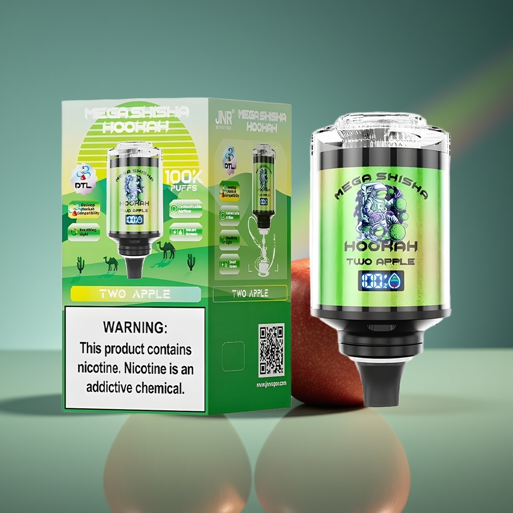 Wholesale Lithuania JNR Mega Shisha Hookah 100K 2200mAh Type-C Apple