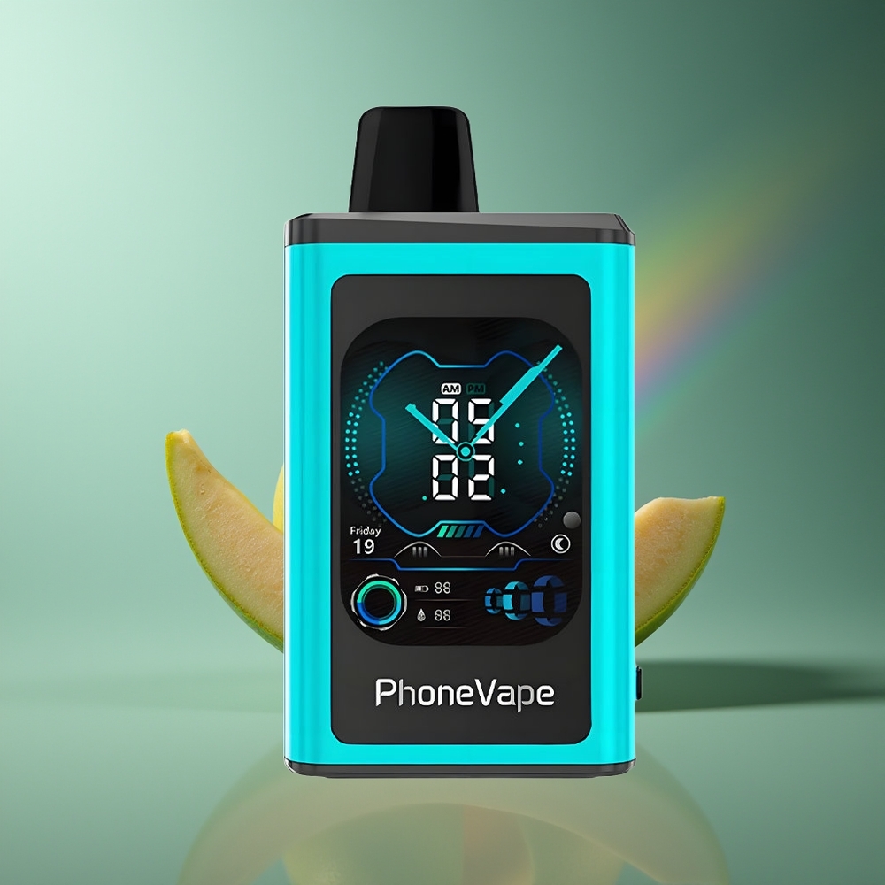 Wholesale Lithuania JNR PhoneVape 30000 puffs Miami Mėta Vienkartinės Elektroninės Cigaretės Turbo Mode Full Display Screen