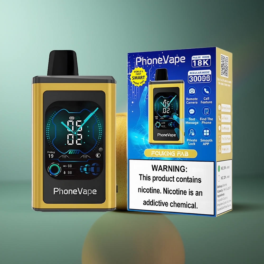 Wholesale Lithuania JNR PhoneVape 30000 puffs Nuostabus Turbo Mode Vienkartinės Elektroninės Cigaretės Fucking Fab