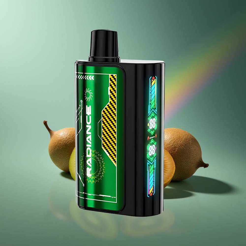 Wholesale Lithuania JNR Radiance 31000 Puffs Vienkartinės Elektroninės Cigaretės 28ml Marškinėlų Vaisiai Kiwi