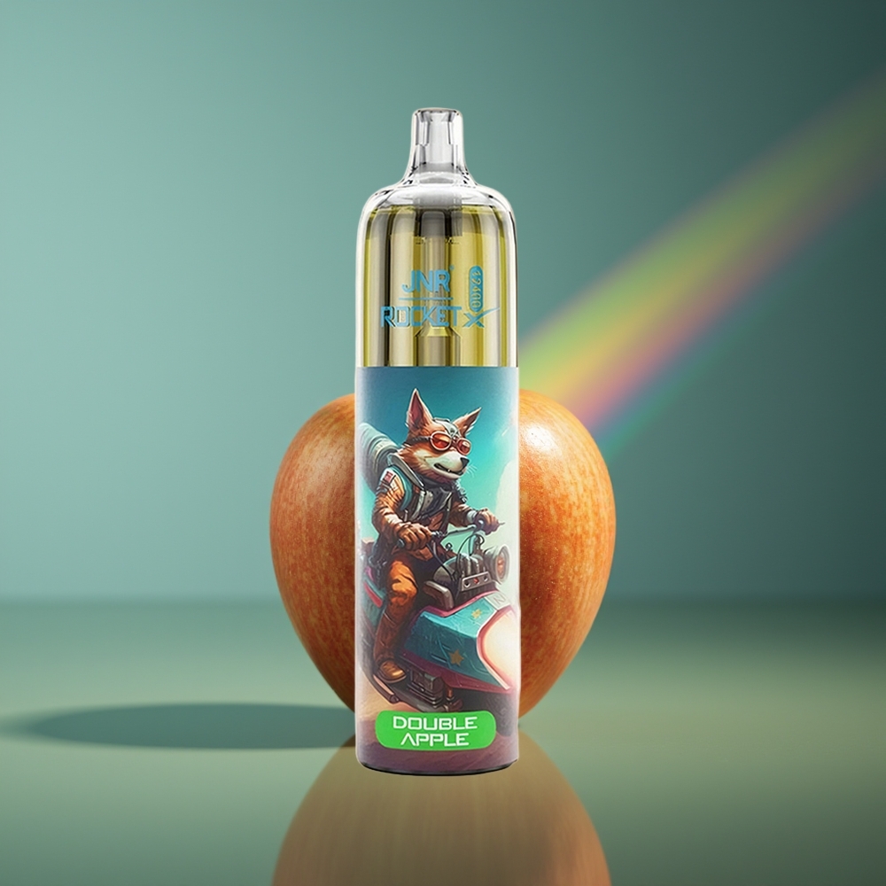 Wholesale Lithuania JNR Rocket-X 12400 Pūsų Vienkartinė Vape Dviguba Obuolių 850mAh Tipo-C Greitas Įkrovimas
