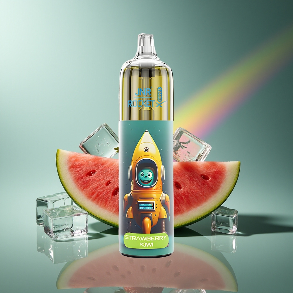 Wholesale Lithuania JNR Rocket-X 12400 Puffs Braškės Arbūzas Ledas RGB Type-C Quick Charge