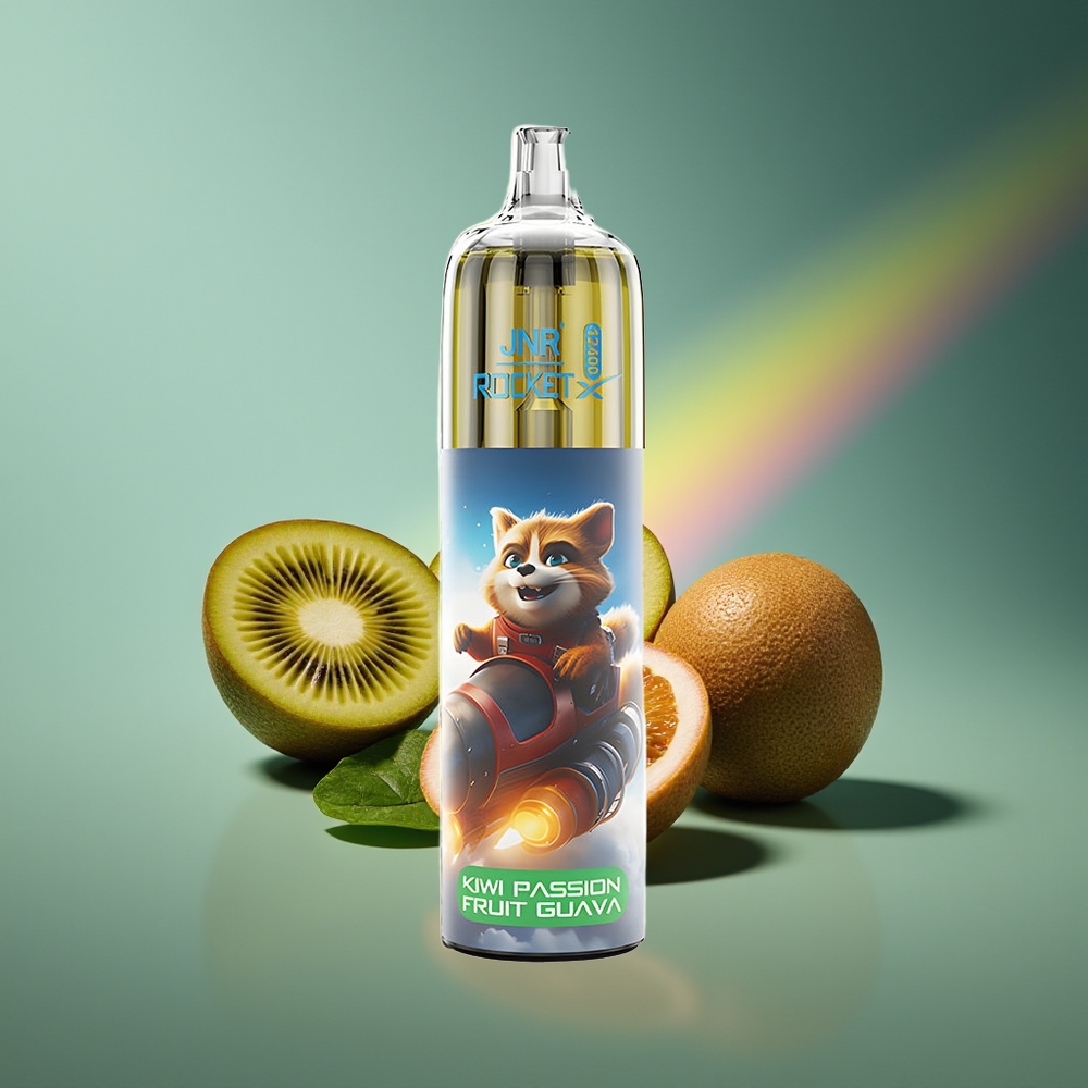 Wholesale Lithuania JNR Rocket-X 12400 Puffs Vienkartinės Elektroninės Cigaretės Kiwi Pasiflora Guava 850mAh Type-C Greitasis Įkrovimas