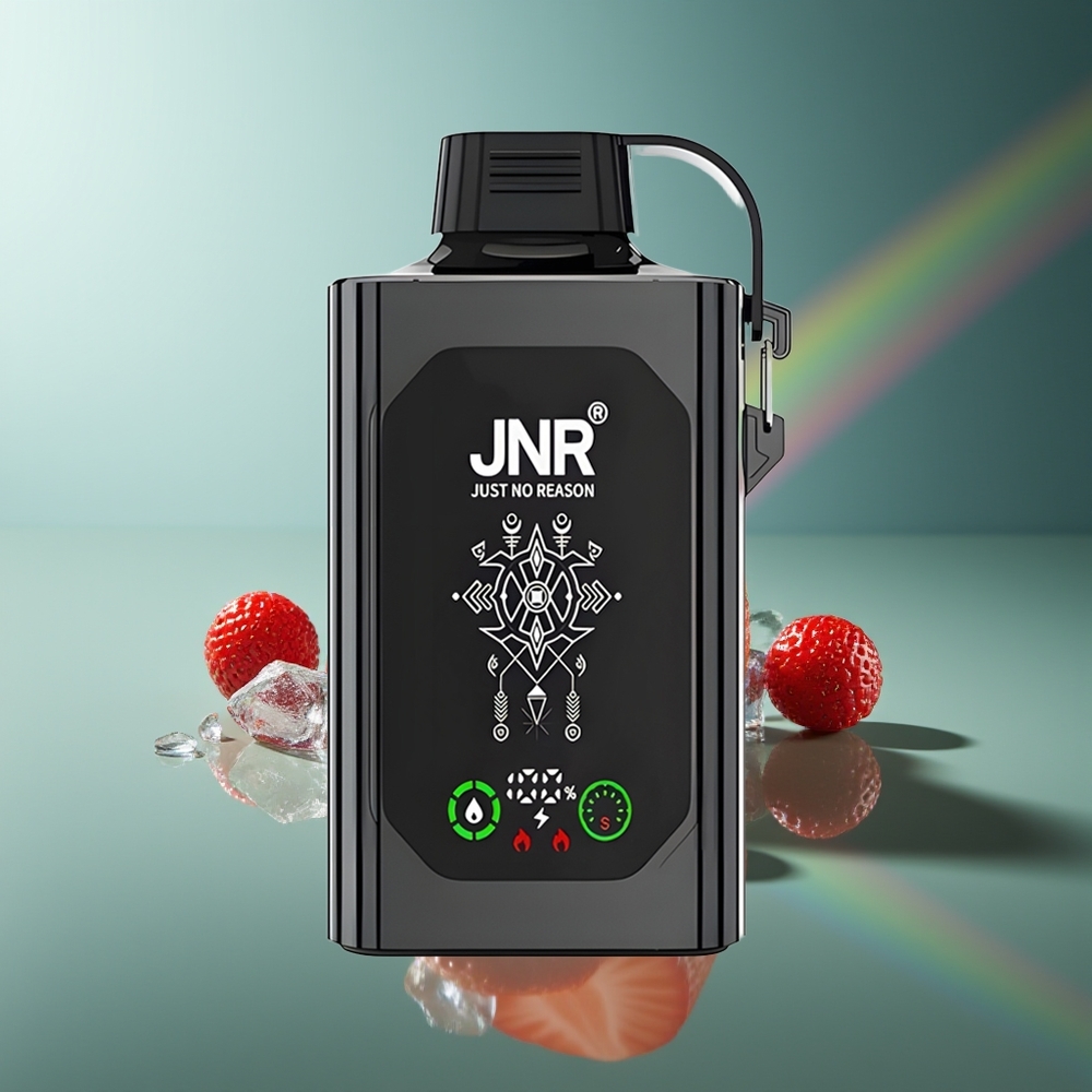 Wholesale Lithuania JNR Shisha Hookah Box 20500 Puffs 25ml Braškų Ledas Vienkartinės Elektroninės Cigaretės Dual Mesh Coil