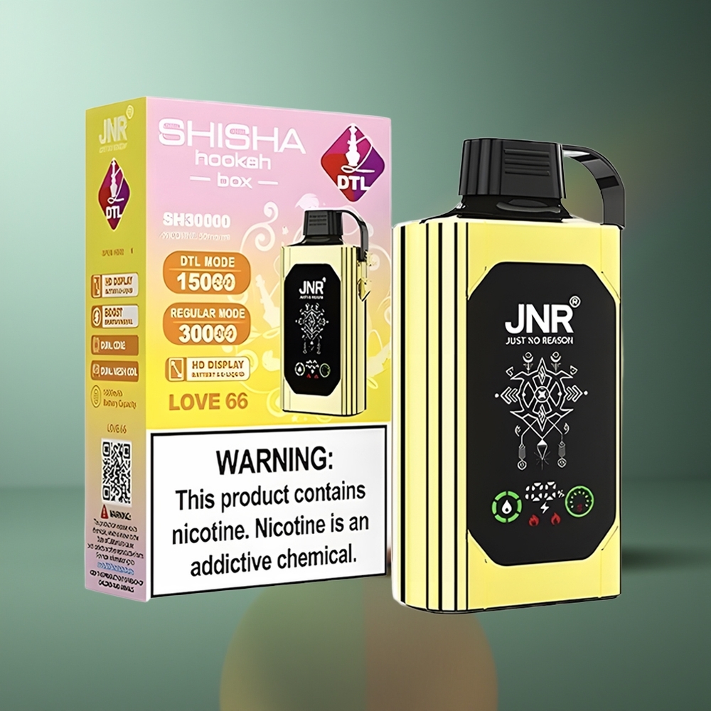 Wholesale Lithuania JNR Shisha Hookah Box 20500 Puffs Meilė 66 25ml 1000mAh