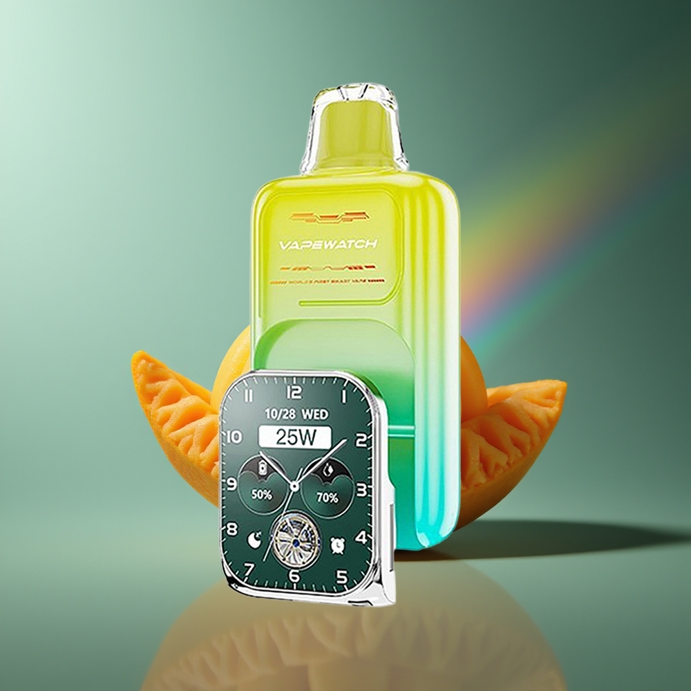 Wholesale Lithuania JNR VapeWatch 30000 Puffs Apelsinas Mango 1000mAh Type-C