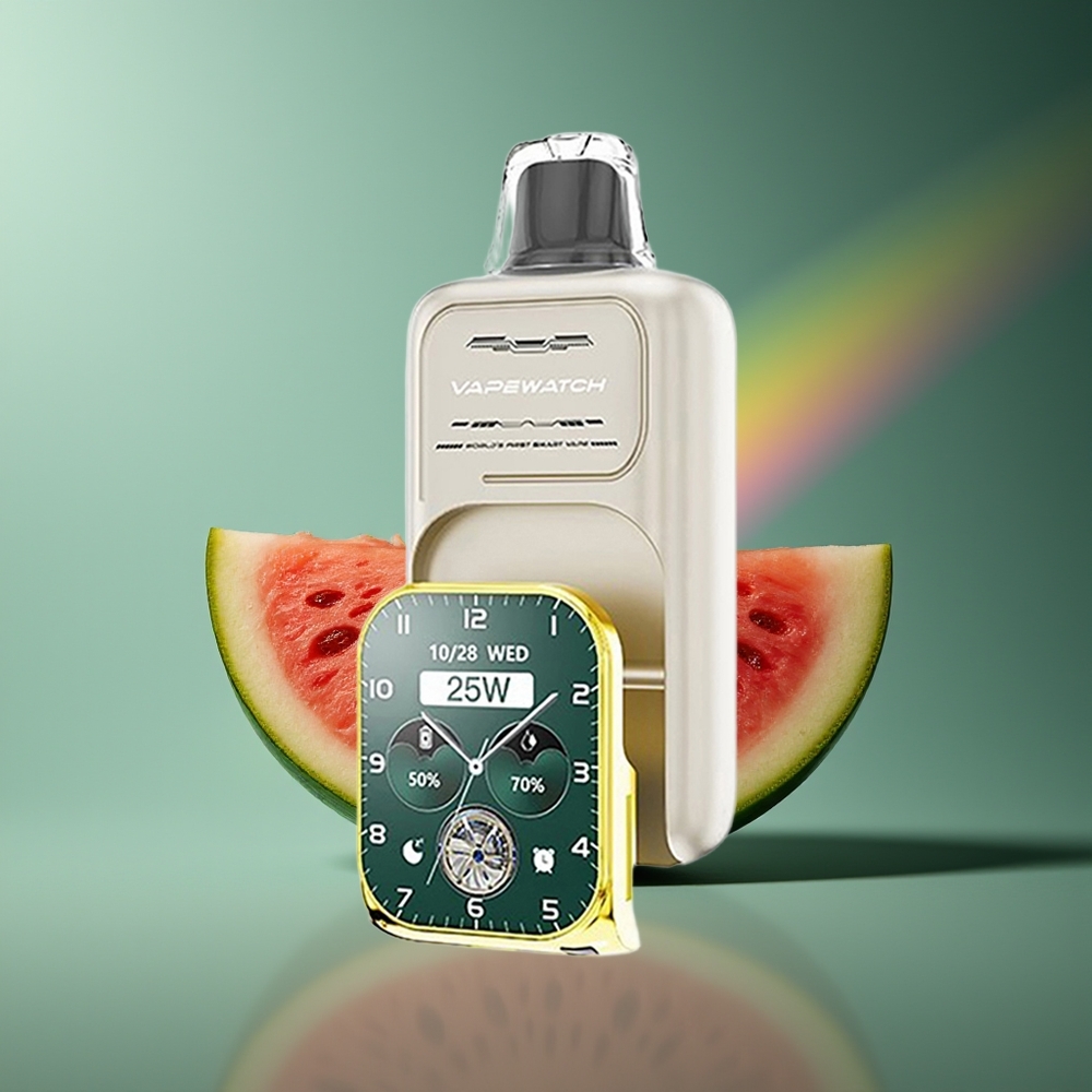 Wholesale Lithuania JNR VapeWatch 30000 Puffs Arbūzas Ledas 1000mAh Type-C Quick Charge