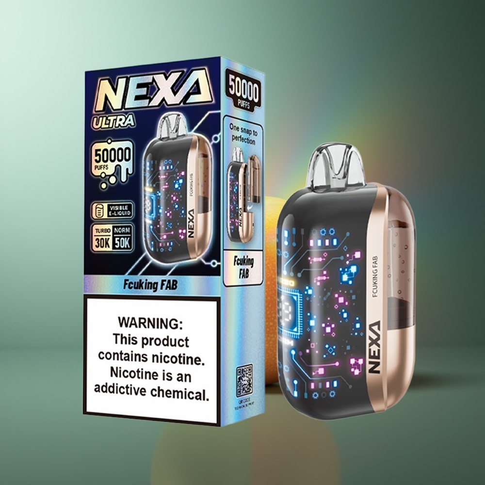 Wholesale Lithuania NEXA Ultra 50000 Puffs 800mAh 5% Nicotine Fcuking Fab