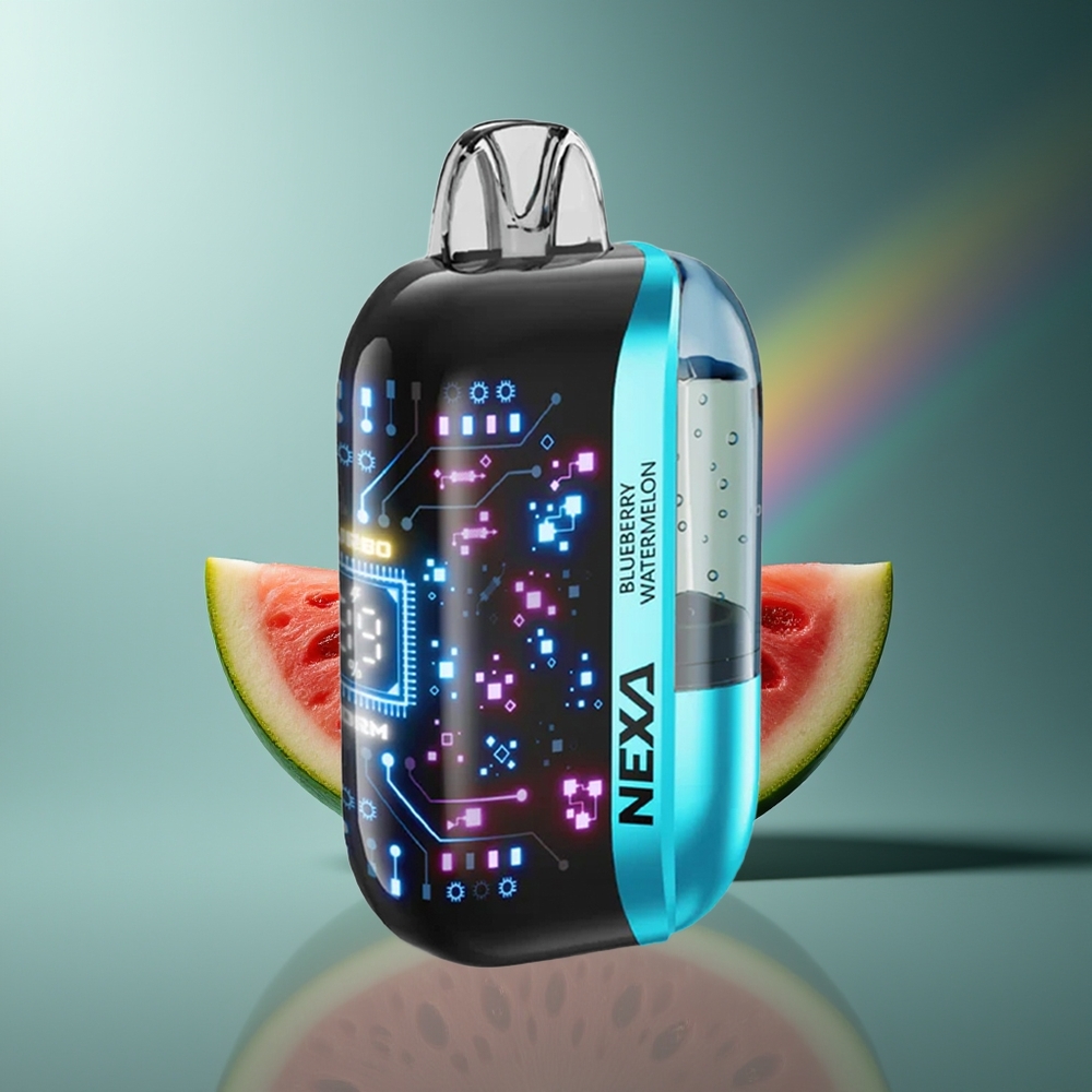 Wholesale Lithuania NEXA Ultra 50000 Puffs Mėlynės Arbūzas 20ml 800mAh