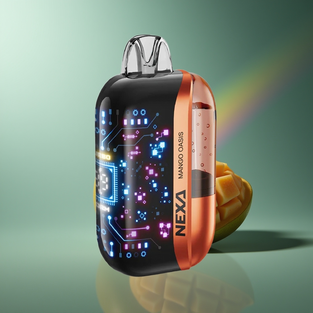Wholesale Lithuania NEXA Ultra 50000 Puffs Mango Oazė 20ml 800mah