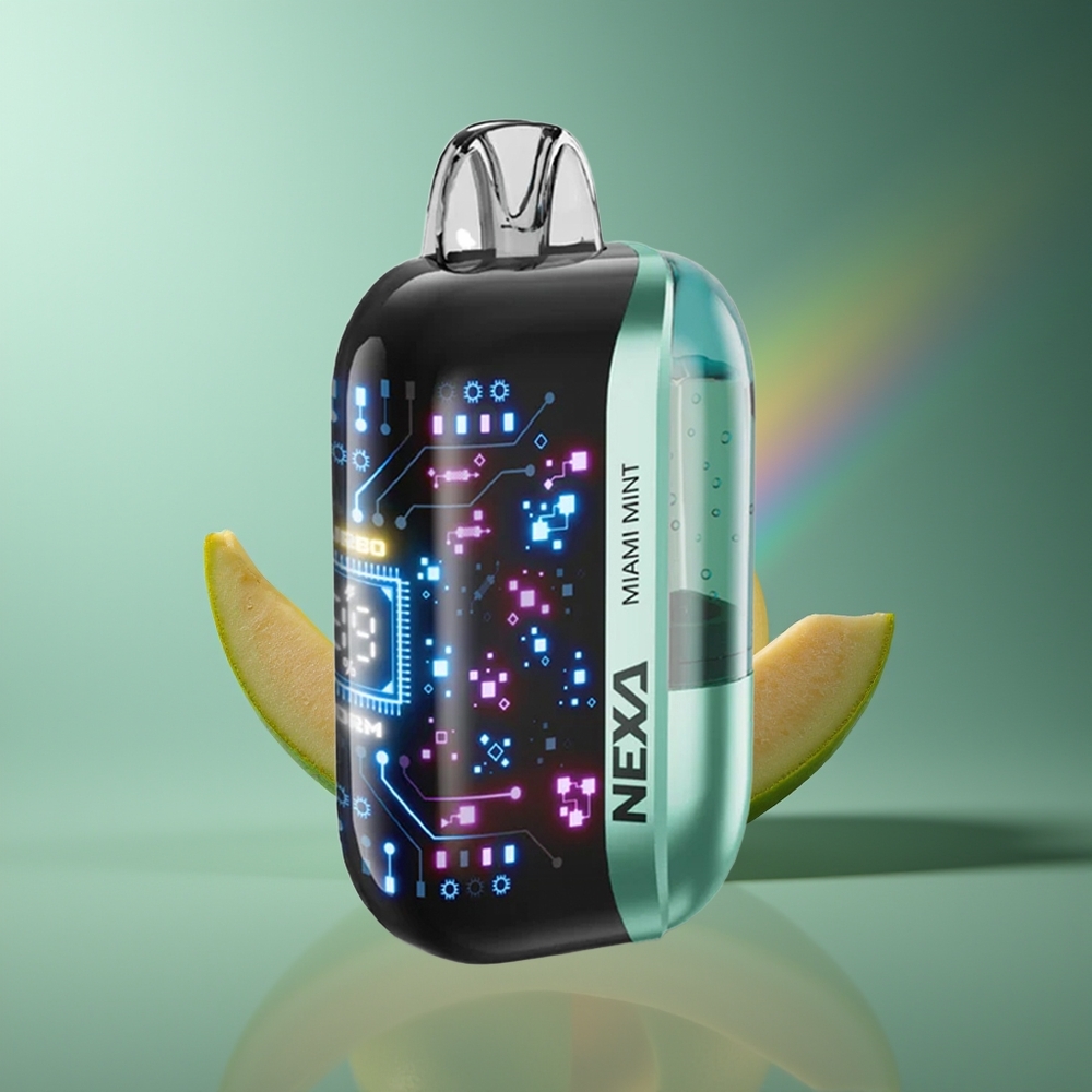 Wholesale Lithuania NEXA Ultra 50000 Puffs Miami Mėta 20ml 800mAh