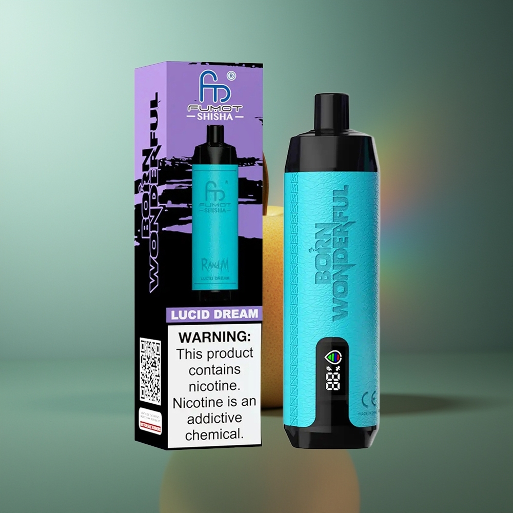 Wholesale Lithuania RandM Fumot Shisha 10000 Puffs 18ml Miginantis Sapnas Vienkartinės Elektroninės Cigaretės