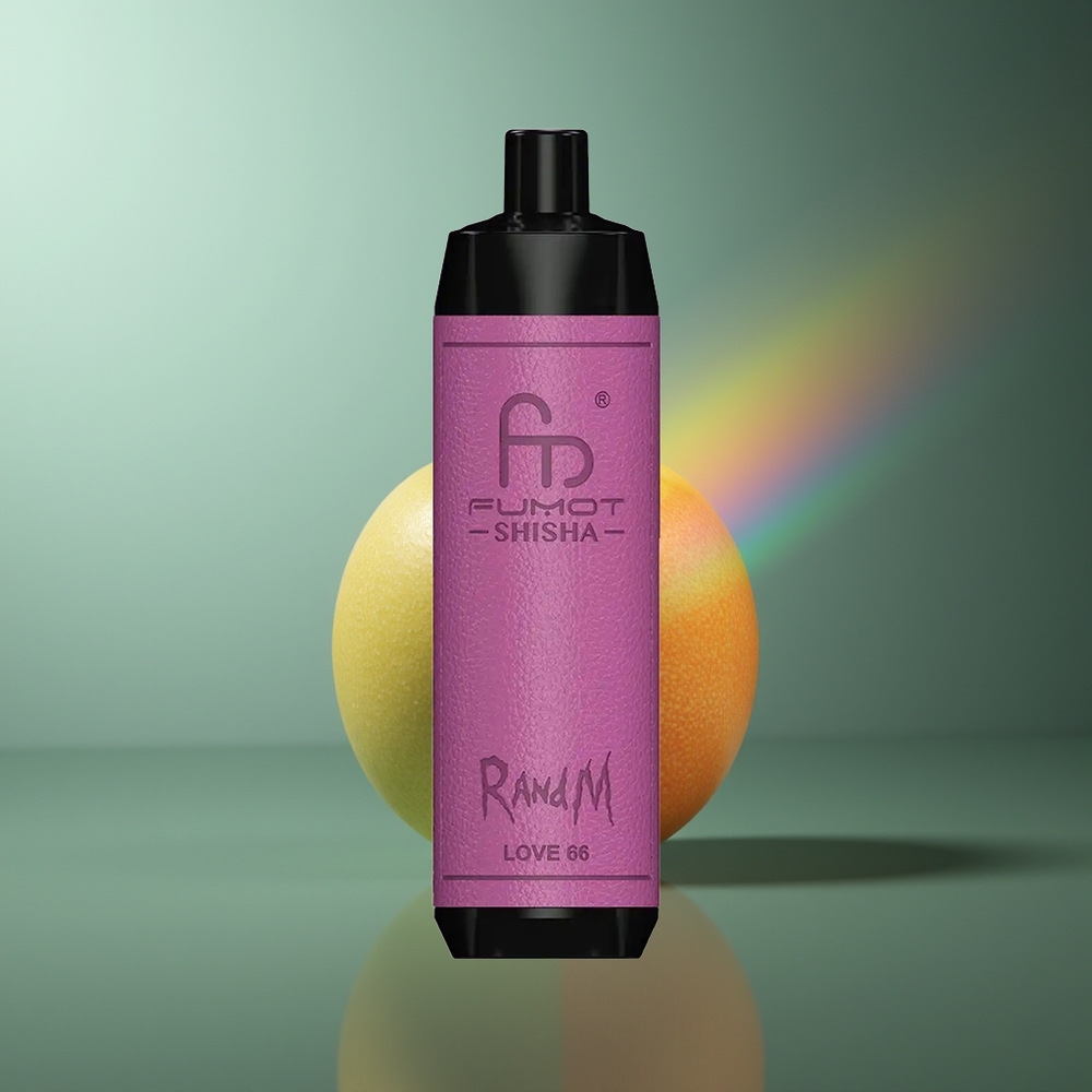 Wholesale Lithuania RandM Fumot Shisha 10000 Puffs Meilė 66 18ml 0.5% Nikotino