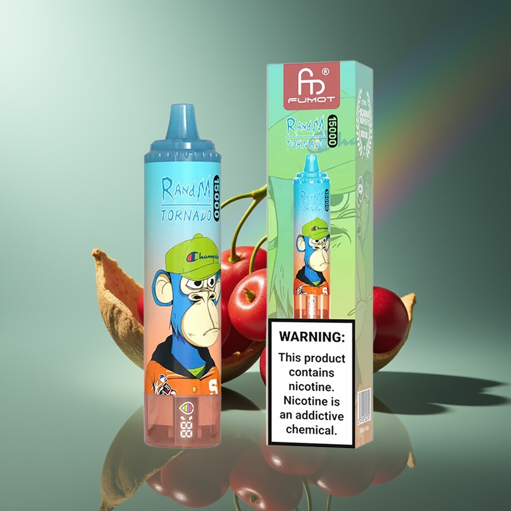 Wholesale Lithuania RandM Fumot 15000 Pųsų Vyšnia Kola 25ml 850mAh