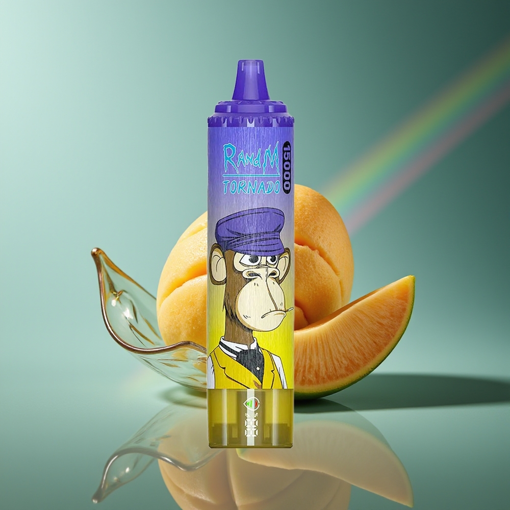 Wholesale Lithuania RandM Fumot Tornado 15000 Puffs 25ml Mango Ant Ledelyje USB Type-C