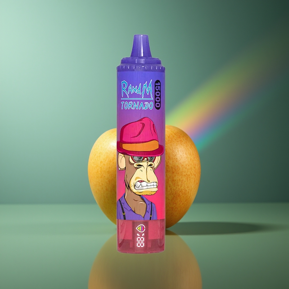 Wholesale Lithuania RandM Fumot Tornado 15000 Puffs 25ml Rūgštus Obuolys