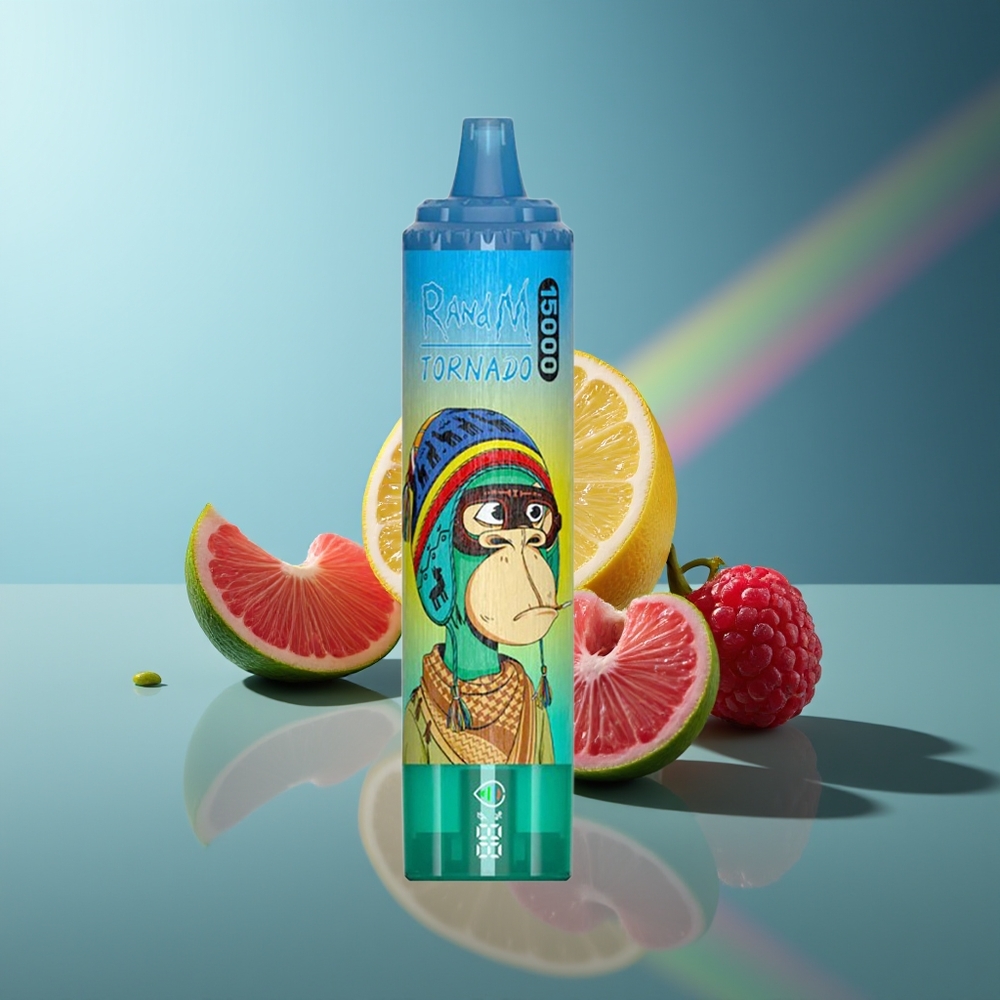 Wholesale Lithuania RandM Fumot Tornado 15000 Puffs Mėlynųjų Aviečių Citrinų Limonadas 25ml 850mAh