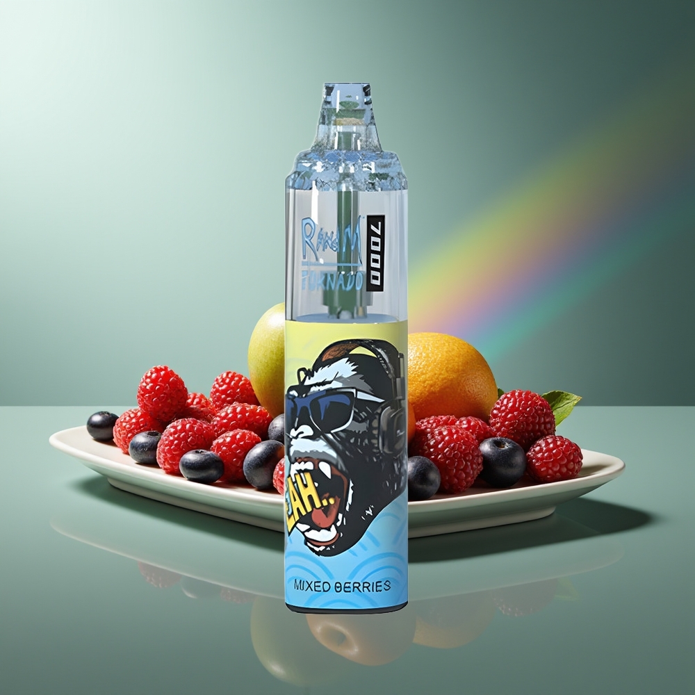 Wholesale Lithuania RandM Fumot Tornado 7000 Mišrios Uogos 14ML RGB
