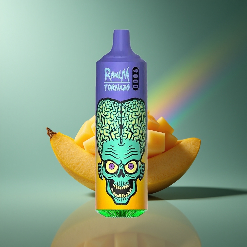 Wholesale Lithuania RandM Fumot Tornado 9000 Pufų Mango ir 54 Skonių