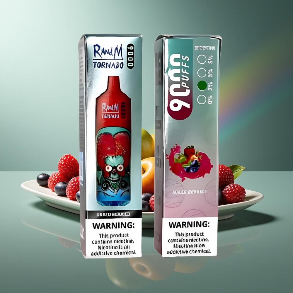 Wholesale Lithuania RandM Fumot Tornado 9000 Pufų Mišrios Uogos 850 mAh