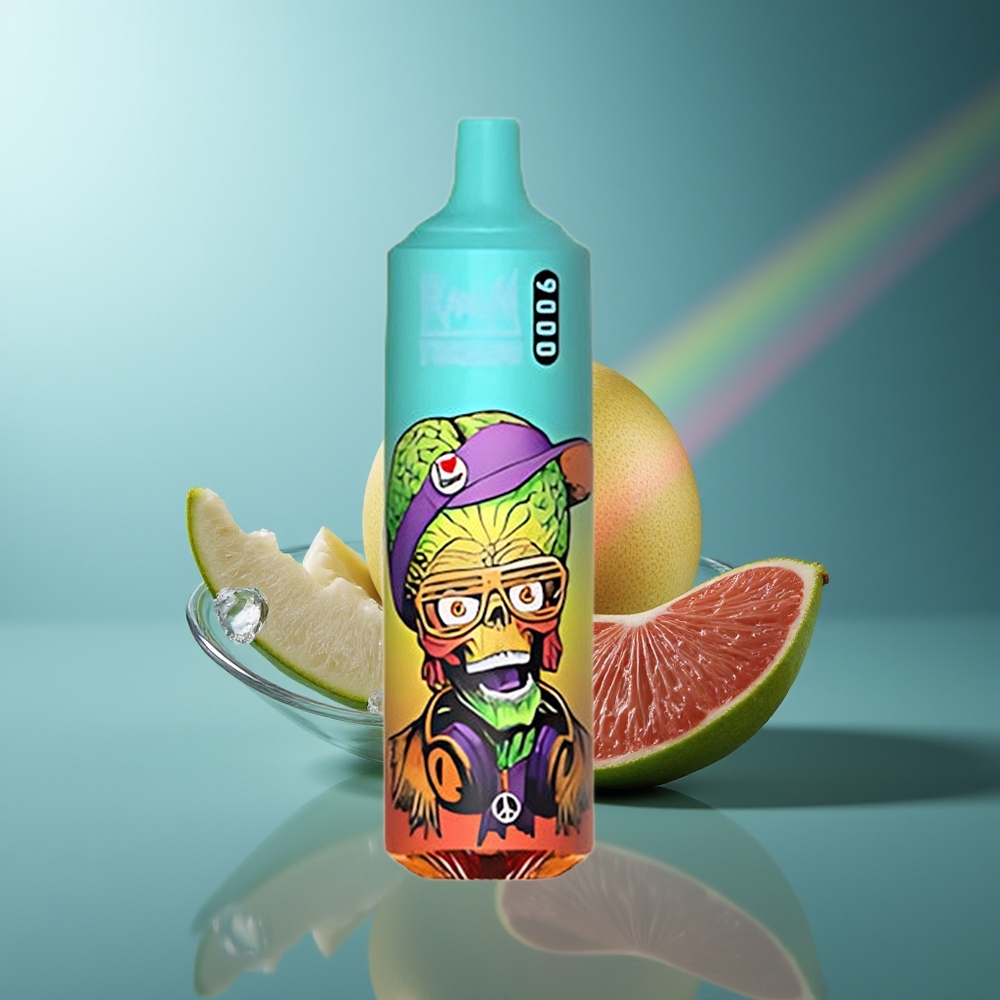 Wholesale Lithuania RandM Fumot Tornado 9000 Puffs 18 mL Mėlynasis Ledas