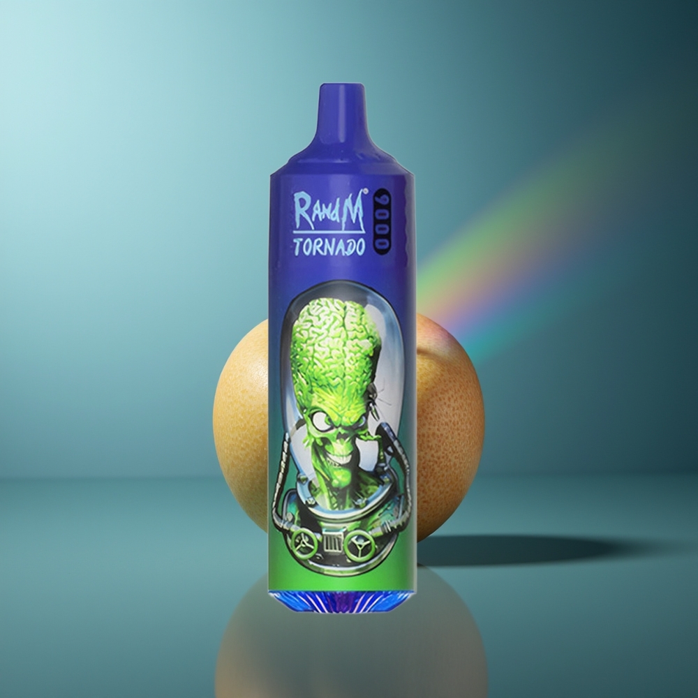 Wholesale Lithuania RandM Fumot Tornado 9000 Puffs 18 mL Mėlynasis (Mr Blue)