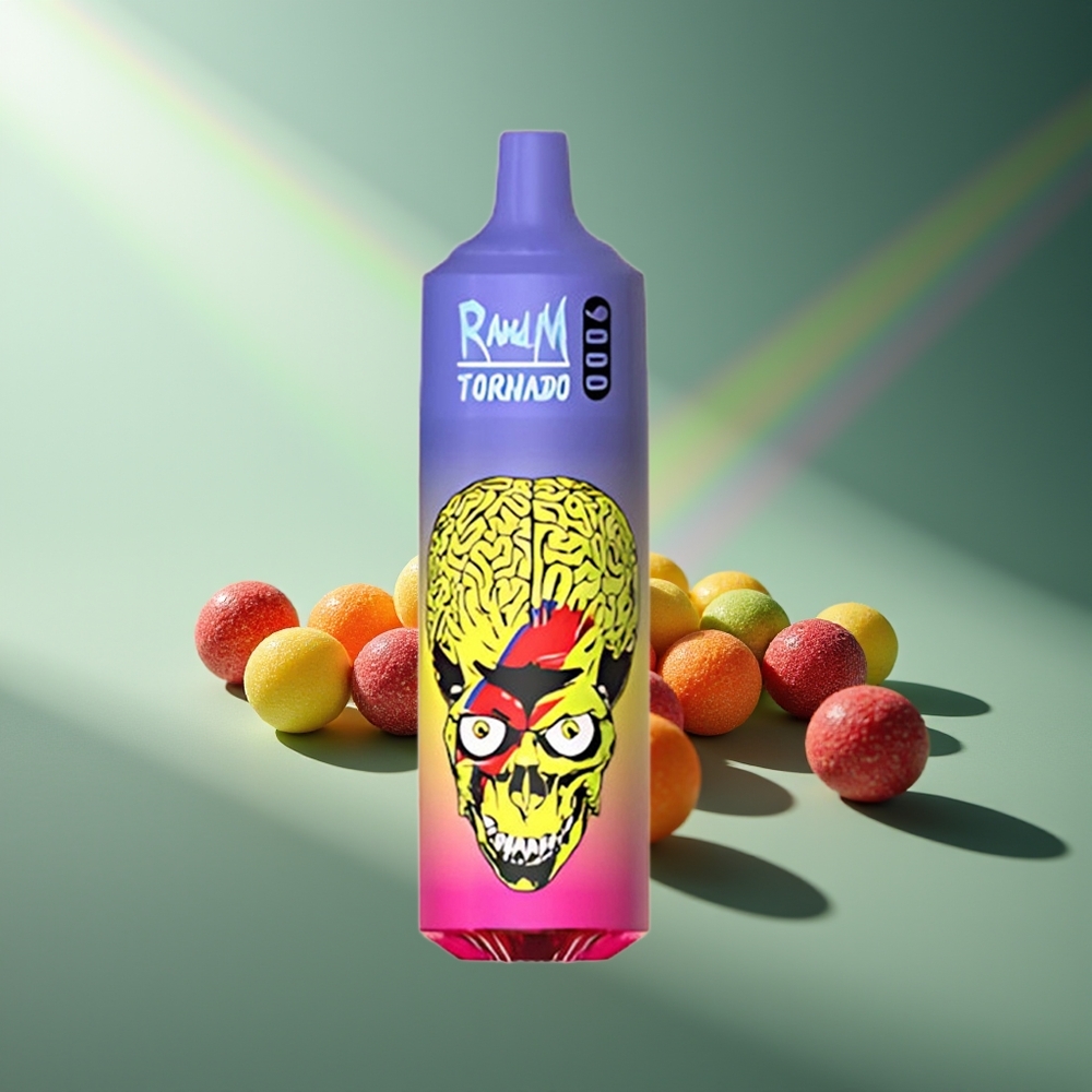 Wholesale Lithuania RandM Fumot Tornado 9000 Puffs Skittlai 850 mAh