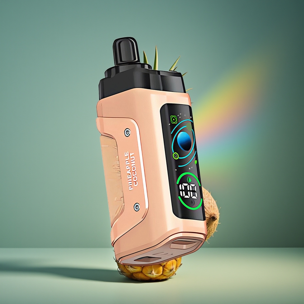 Wholesale Lithuania Razz Bar 45000 Puffs Ananasas Kokosas 1.0 Ohm Mesh