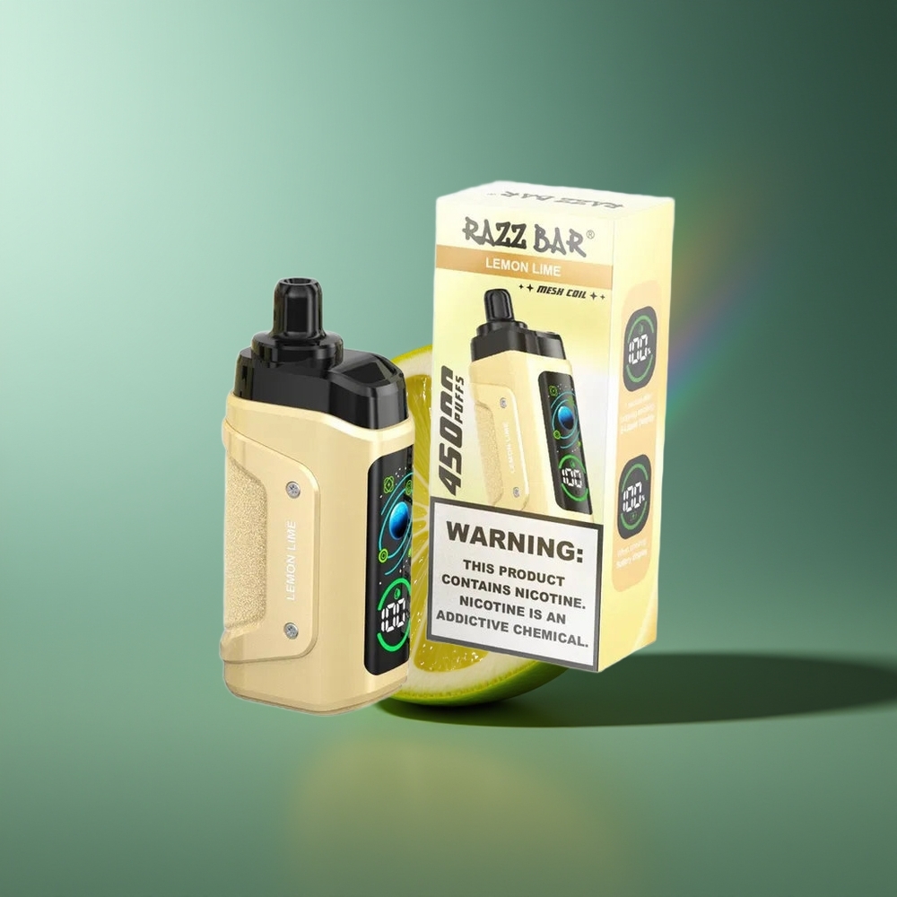 Wholesale Lithuania Razz Bar 45000 Puffs Citrina Kvepenė Adjustable Airflow