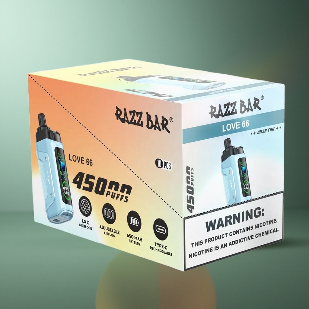 Wholesale Lithuania Razz Bar 45000 Puffs Meškinė Apvija Mėgstamiausia 66