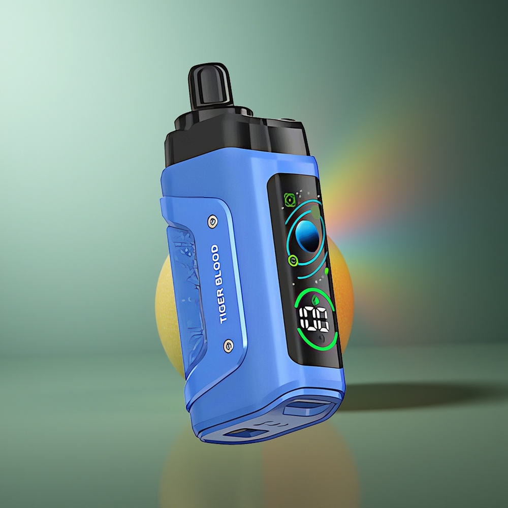 Wholesale Lithuania Razz Bar 45000 Puffs Vienkartinės Elektroninės Cigaretės Tigro Kraujas 1.0 Ohm Mesh Coil Type-C Rechargeable
