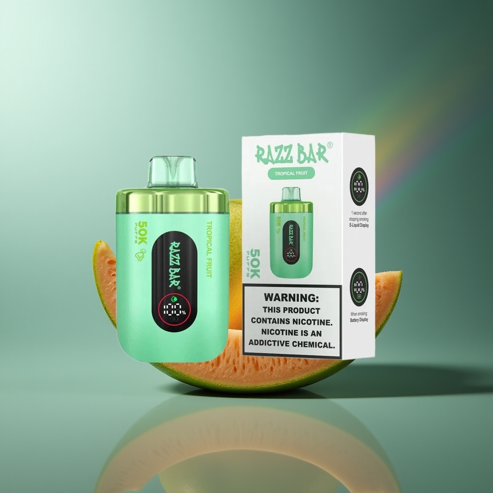 Wholesale Lithuania Razz Bar 50K Tropinių Vaisių 2% Nikotino