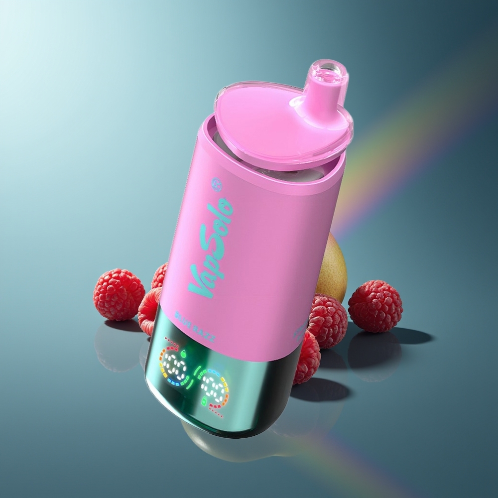 Wholesale Lithuania VapSolo Triple 30000 Puffs 40ml Mėlynasis Avietė Vienkartinės Elektroninės Cigaretės