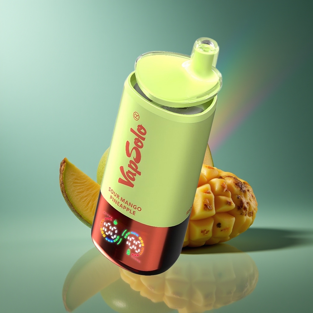 Wholesale Lithuania VapSolo Triple 30000 Puffs Sūrelis Mango Ananasas Type-C