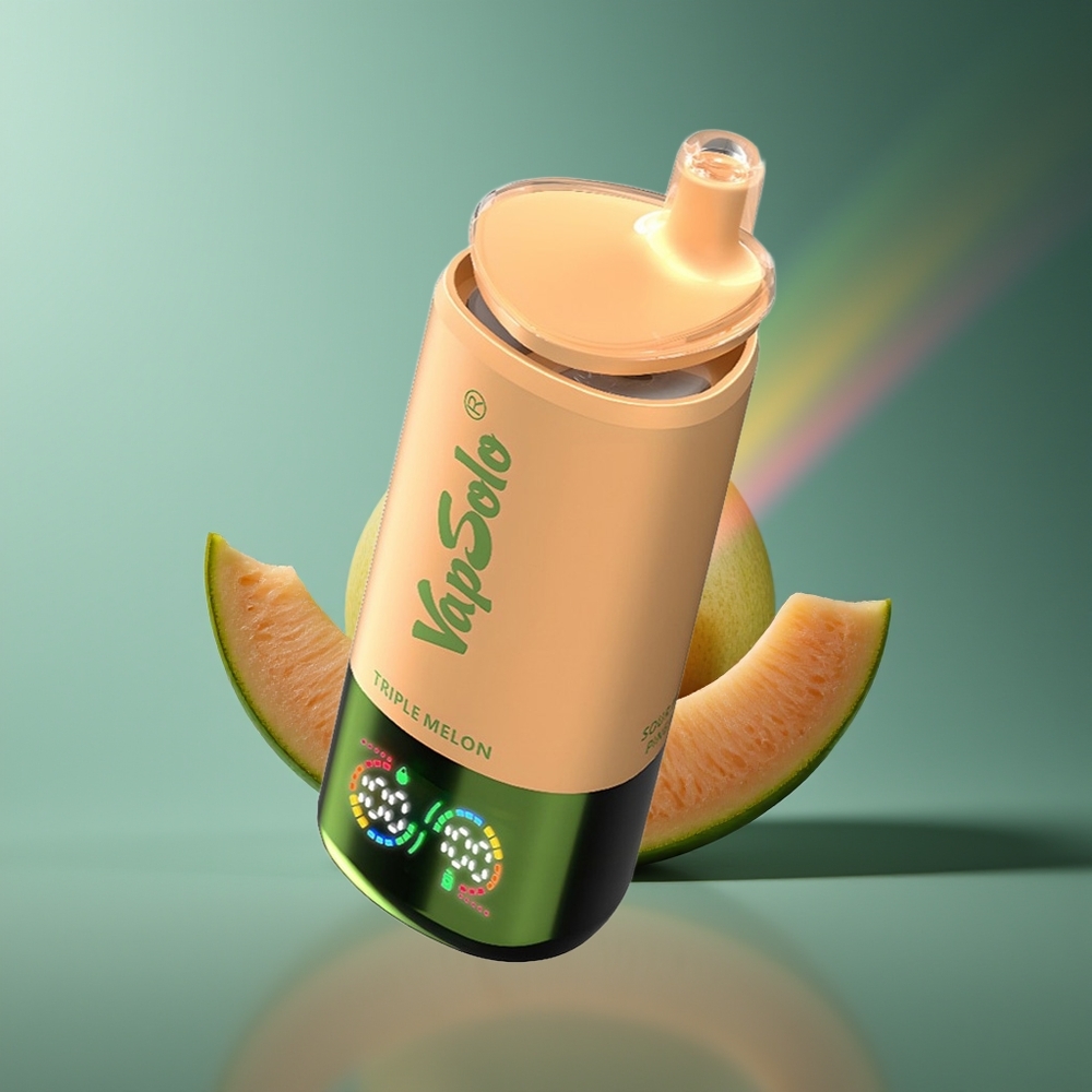 Wholesale Lithuania VapSolo Triple 30000 Puffs Trigubasis Melionas Type-C