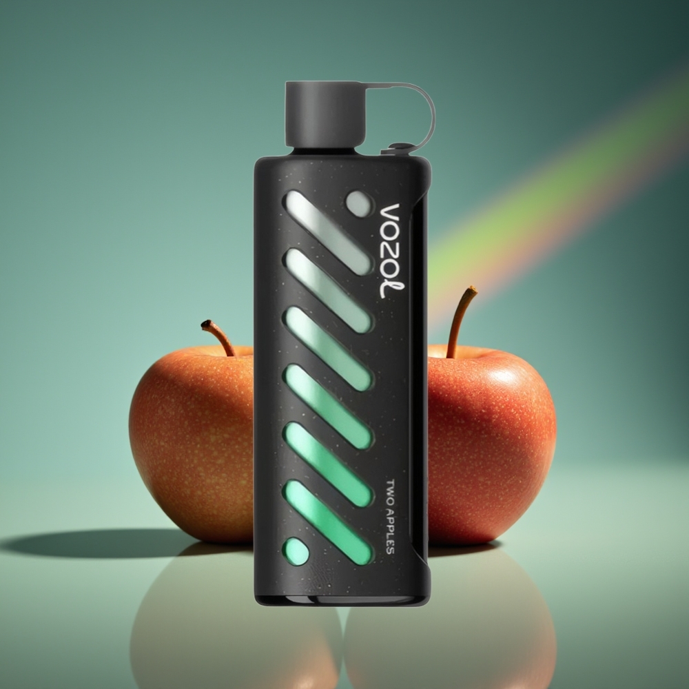 Wholesale Lithuania VOZOL Gear Shisha 25000 Pūkų Dviejų Obuolių Shisha 1000mAh 5mg/ml