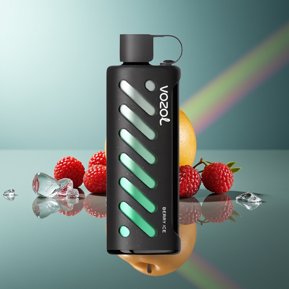Wholesale Lithuania VOZOL Gear Shisha 25000 Pūsų Uoginė Ledinė Vienkartinės Elektroninės Cigaretės Dual Mesh Dual Modes